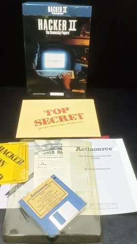 Jogo Atari computer Hacker II The Doomsday papers