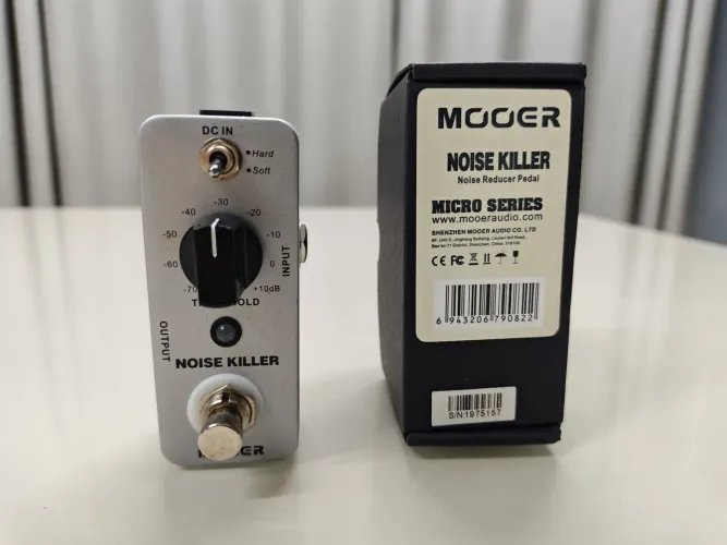 Mini Pedal de Guitarra Mooer Noise Killer Redutor de Ruído ZERO NA CAIXA