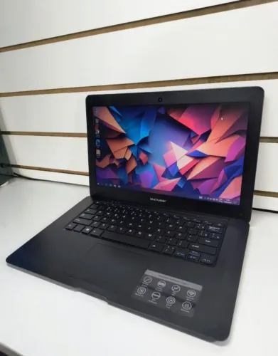 Notebook Multilaser 14" Quad Core semi novo c/ +6h bateria