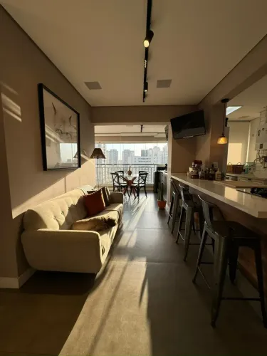 Apartamento para vender com 64m², 2 quartos sendo 1 suíte, varanda gourmet e 1vaga. Rua A
