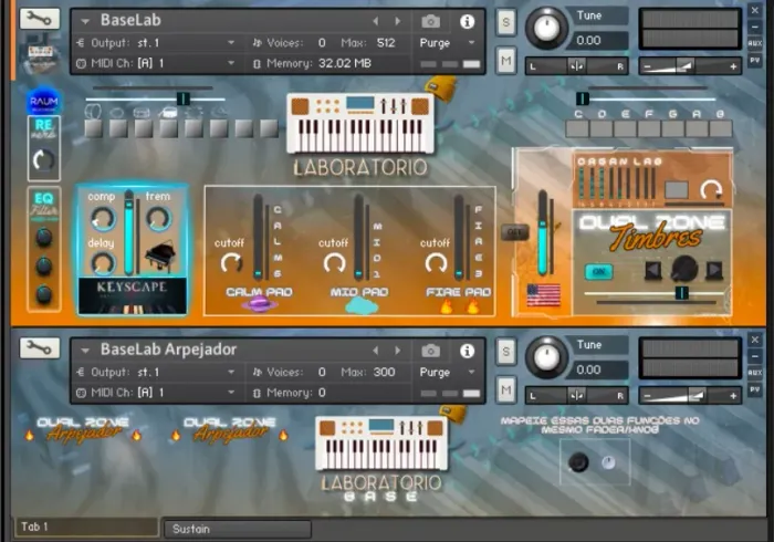 Biblioteca Kontakt BaseLab 1.3 Worship 