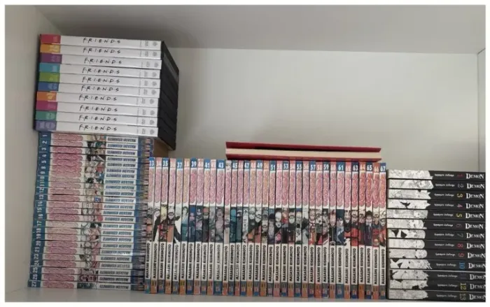Coleção Naruto + Demon Slayer + Friends