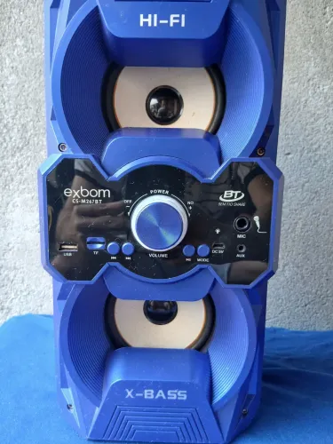 Caixa de Som Exbom CS-M267BT (Para Peças ou conserto)