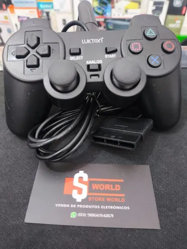 Controle com Fio para Playstation 2 - Loja Store World
