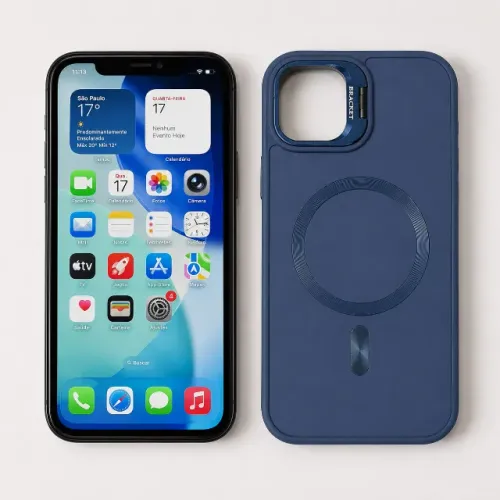 iPhone 11 128GB Preto - Tela Nova + Bateria Nova - Acompanha Capa