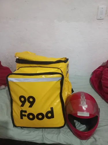 KIT MOTOCA BAG NOVA E CAPACETE 