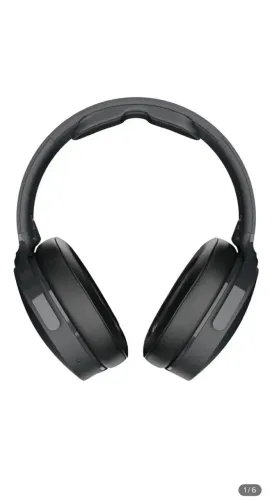 Fones de ouvido Skullcandy Hesh Evo Over-Ear Preto Carregamento Rápido
