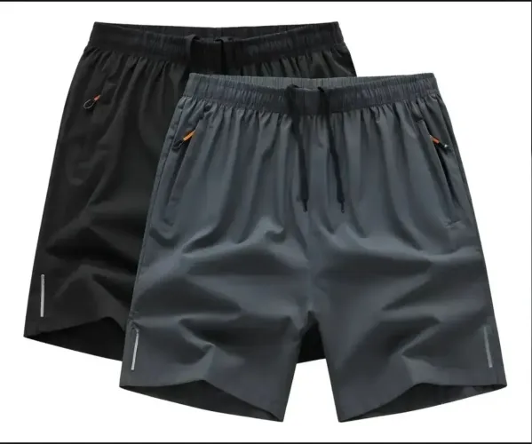 2 Shorts Esportivos Masculinos 4XL Importado - Novos