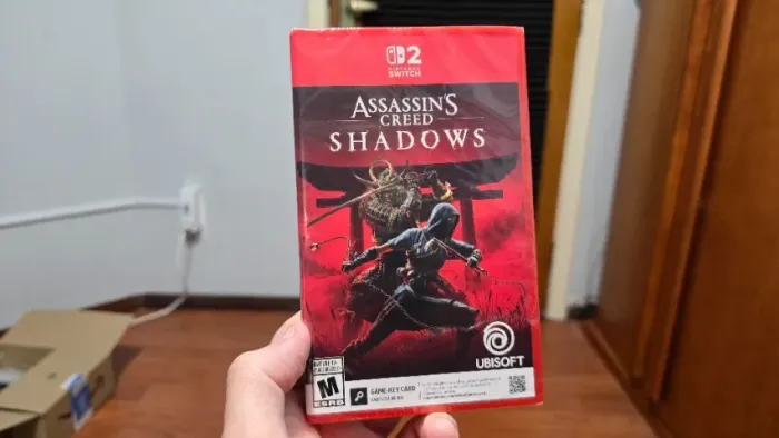 Jogo Assassin's Creed Shadows Nintendo Switch 2 LACRADO midia fisica (game key card)