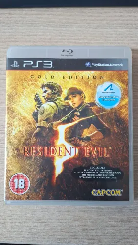 Resident Evil 5 - PS3 (Gold Edition)
