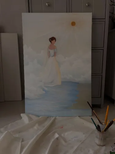 Pintura feita à mão - DISPONÍVEL
