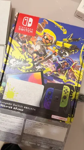 Nintendo Switch OLED Splatoon Desbl 256GB