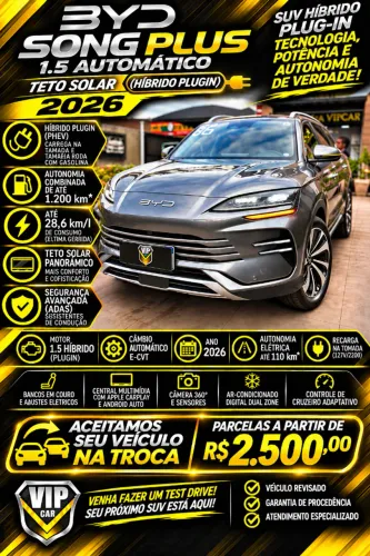 BYD Song Plus 1.5 16V Aut. (hibrido) 2026