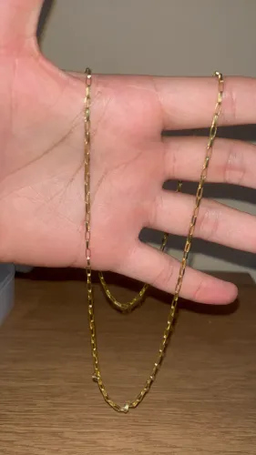 Corrente Cartier em ouro 18k