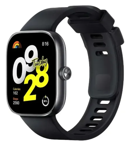 Smartwatch Redmi Watch 4 com Tela AMOLED de 1.97" e GPS Integrado + Capa de Proteção