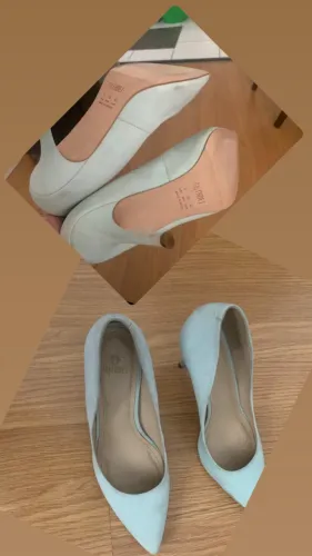 Scarpin verde pastel - marca My Shoes -N 38