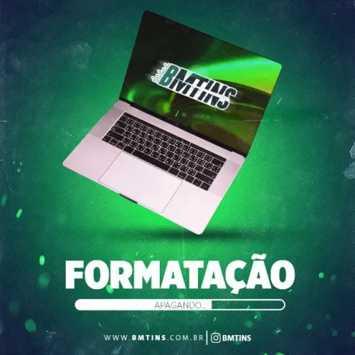 Formatação notebook ou computador