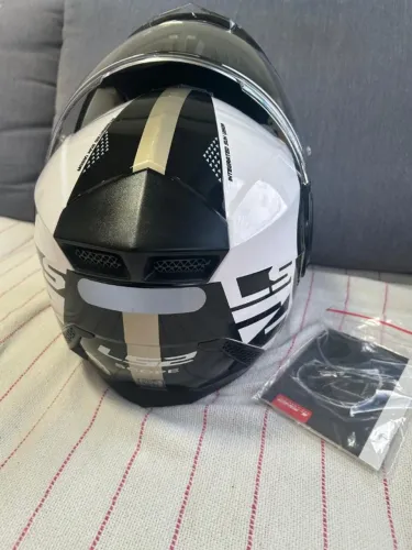 Capacete Ls2 Ff902 Scope Arch Branco Titanium