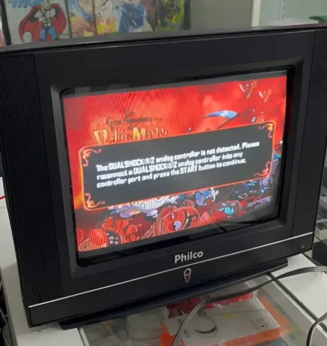 Tv Tubo 14 Retrô Games Philco Super Slim (Usado