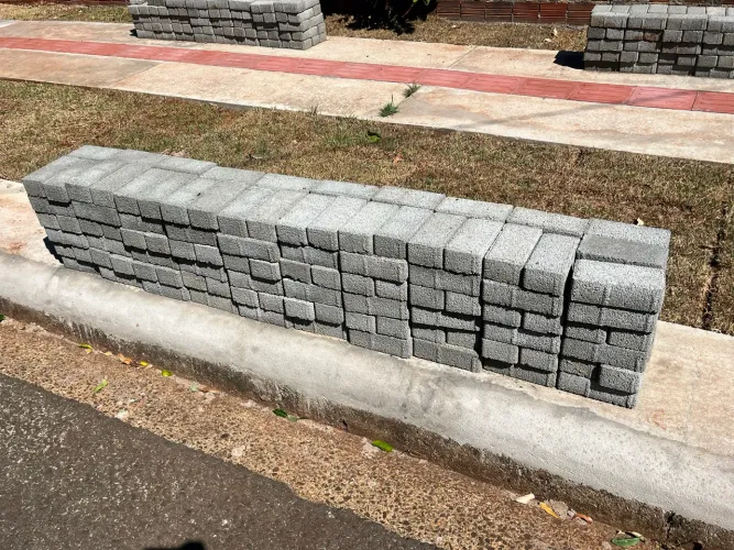 Paver ecológico/permeável (600 peças)