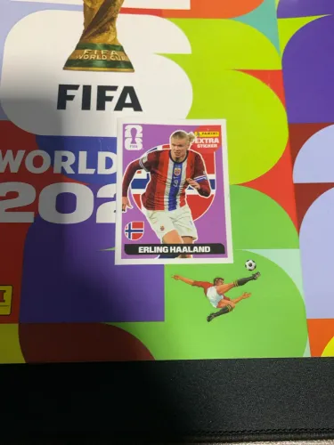 Legend extra sticker do haaland roxo