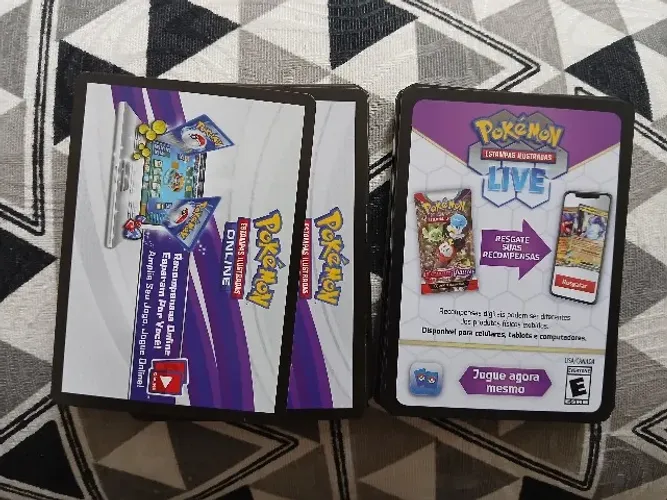 Cartas TCG Pokémon (códigos)