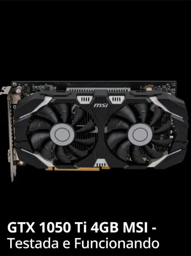 Placa de vídeo GTX 1050 ti