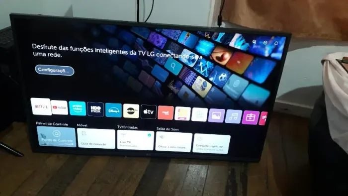 SMART TV LG 43"POLEGADAS FULL UHD HDR WEB O.S THINQ AI tv de 2024