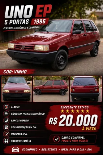 Fiat Uno Mille EP 2P E 4P 1996