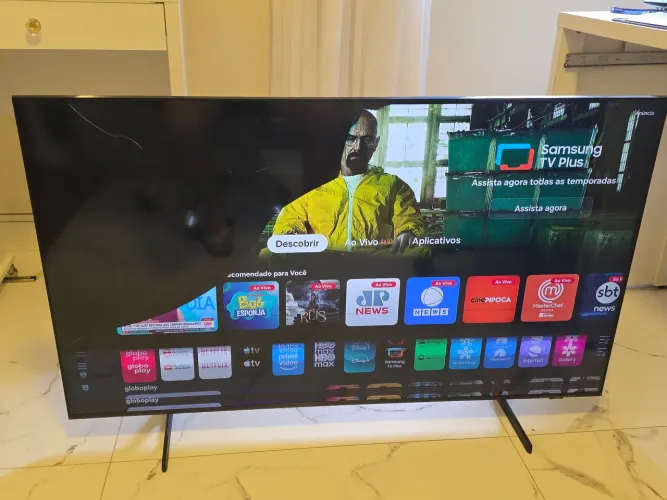 Samsung Smart TV 50" QLED 4K Q60C (LED quebrado)