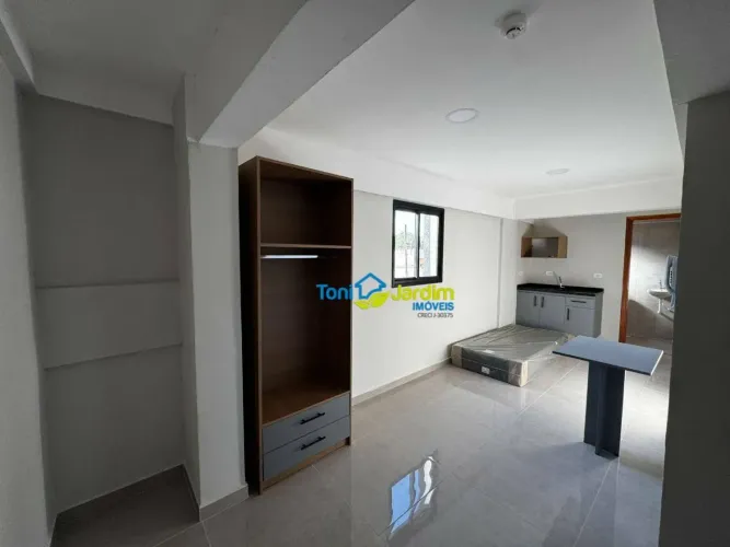 Kitnet com 1 dormitório para alugar, 18 m² por R$ 1.343,00/mês - Parque das Nações - Santo