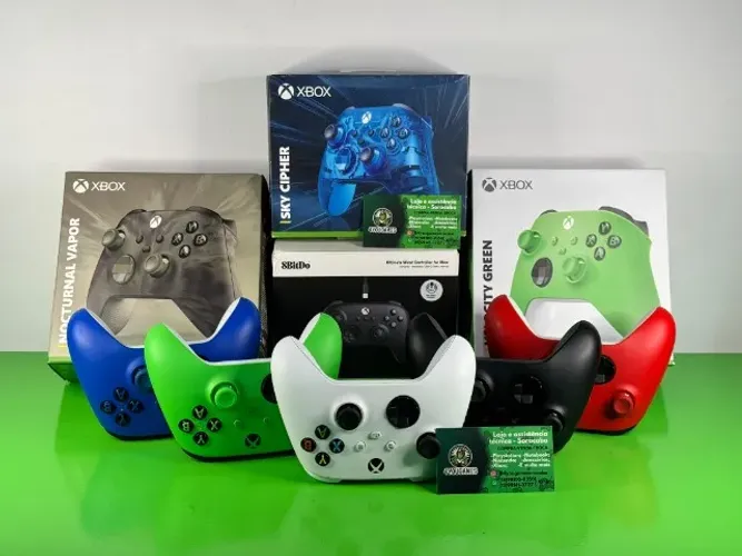 CONTROLES ORIGINAIS XBOX SERIES / ONE - NOVOS E SEMINOVOS - COM GARANTIA