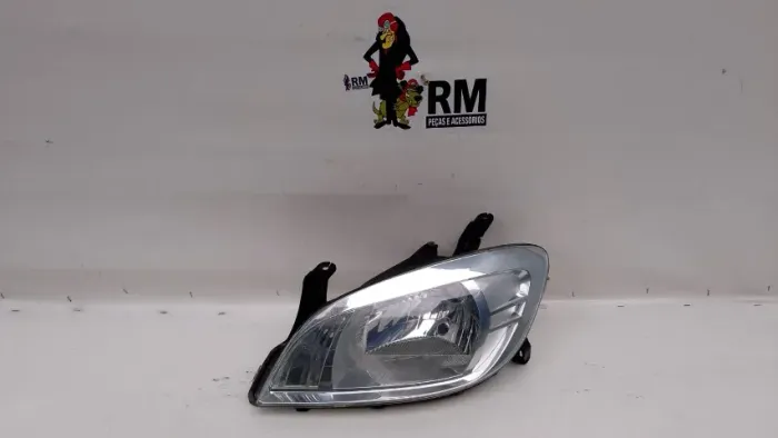 Farol Esquerdo Celta Prisma 2007 A 2012 Cromado 