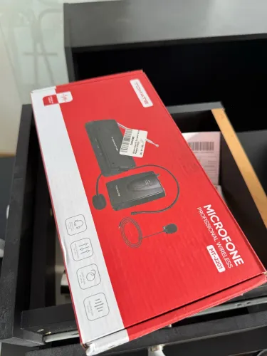 Microfone para ambulante