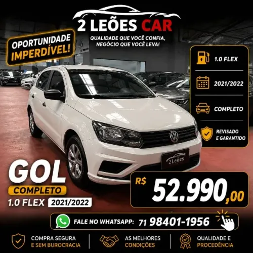 Volkswagen Gol Geração VII 1.0 12V Flex Mec. 4P 2022