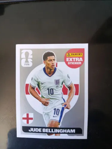 Figurinha Extra Legend Jude Bellingham Prata - Copa 2026 Original