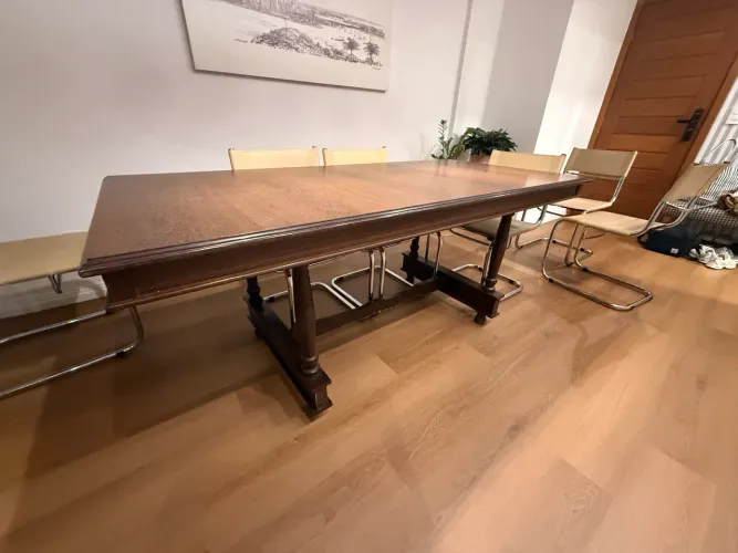 OPORTUNIDADE MESA MADEIRA MACIÇA