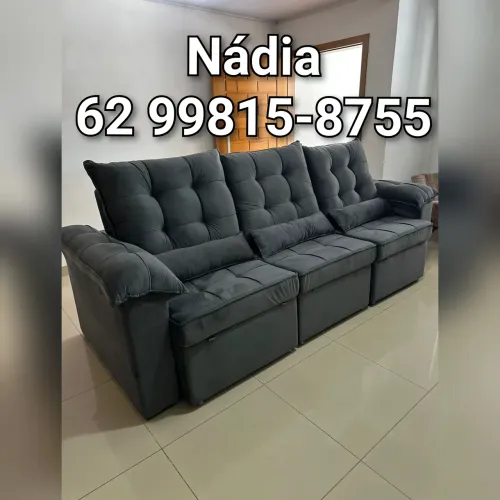SOFÁ RETRÁTIL HENRIQUE VARIAS CORES
