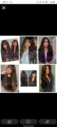 Peruca lace wigs bio humano Premium 