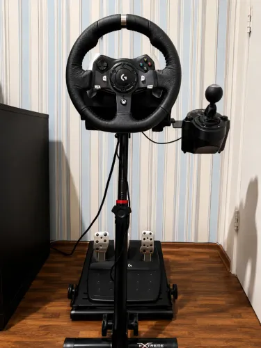 Volante Logitech G920 + Cambio + Suporte