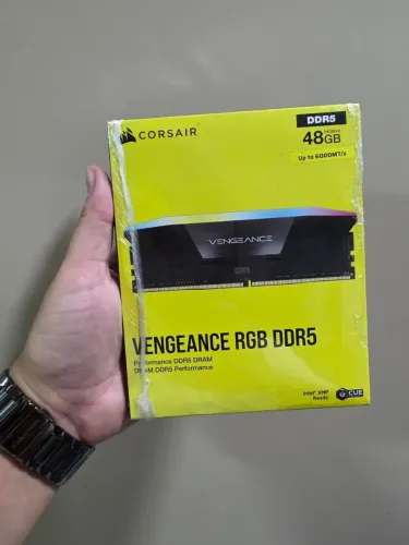 MEMORIA RAM CORSAIR VENGEANCE RGB 48GB (2x24) DDR5 6000MHZ CL30 HYNIX