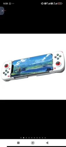 Controle gamer pad para celular