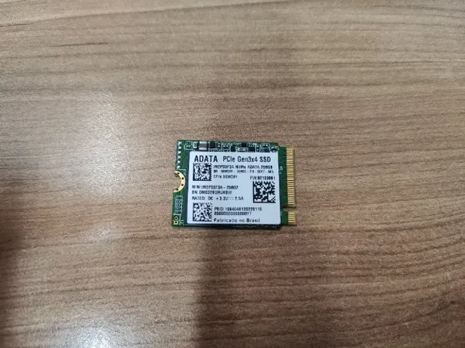 Ssd Adata Nvme 256GB Pcie Gen3x4 M.2