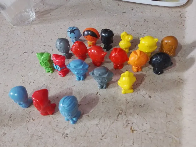 Lote Turma da Mônica gogos Crazy Bones panini