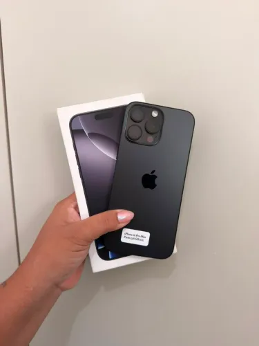iPhone 16 Pro Max Preto 256 GB 6 meses de garantia