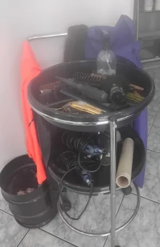 Vendo móveis para salão de beleza para retirada completo 