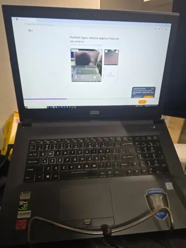 Notebook Gamer tela 17 32GB RAM i7 Avell