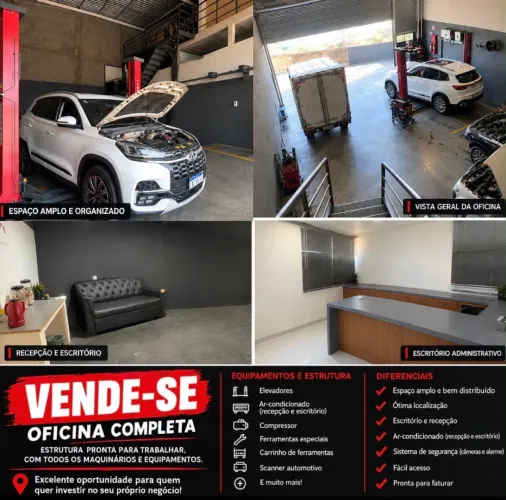 Vendo oficina mecânica