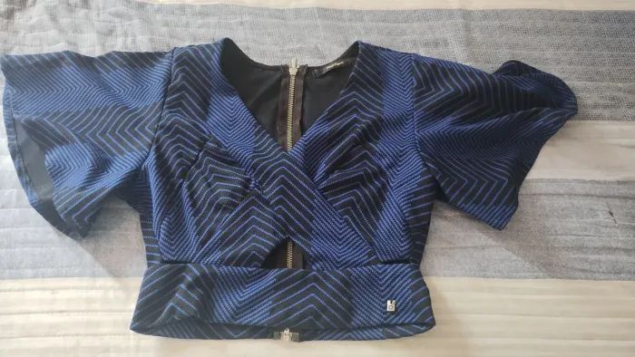Cropped estampado