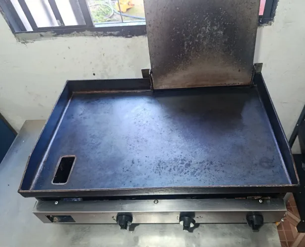 Chapa 6mm pra lanche 90 x 55 profissional com prensa 